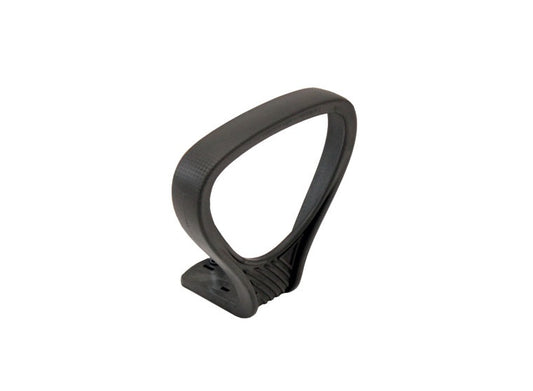 Ergonomik çalışma koltuğu kolu, dayanıklı plastik yapısı ile ofis koltuklarına uyum sağlar.